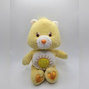 Care Bears Funshine bear 8" plush 2002 - Pre owned